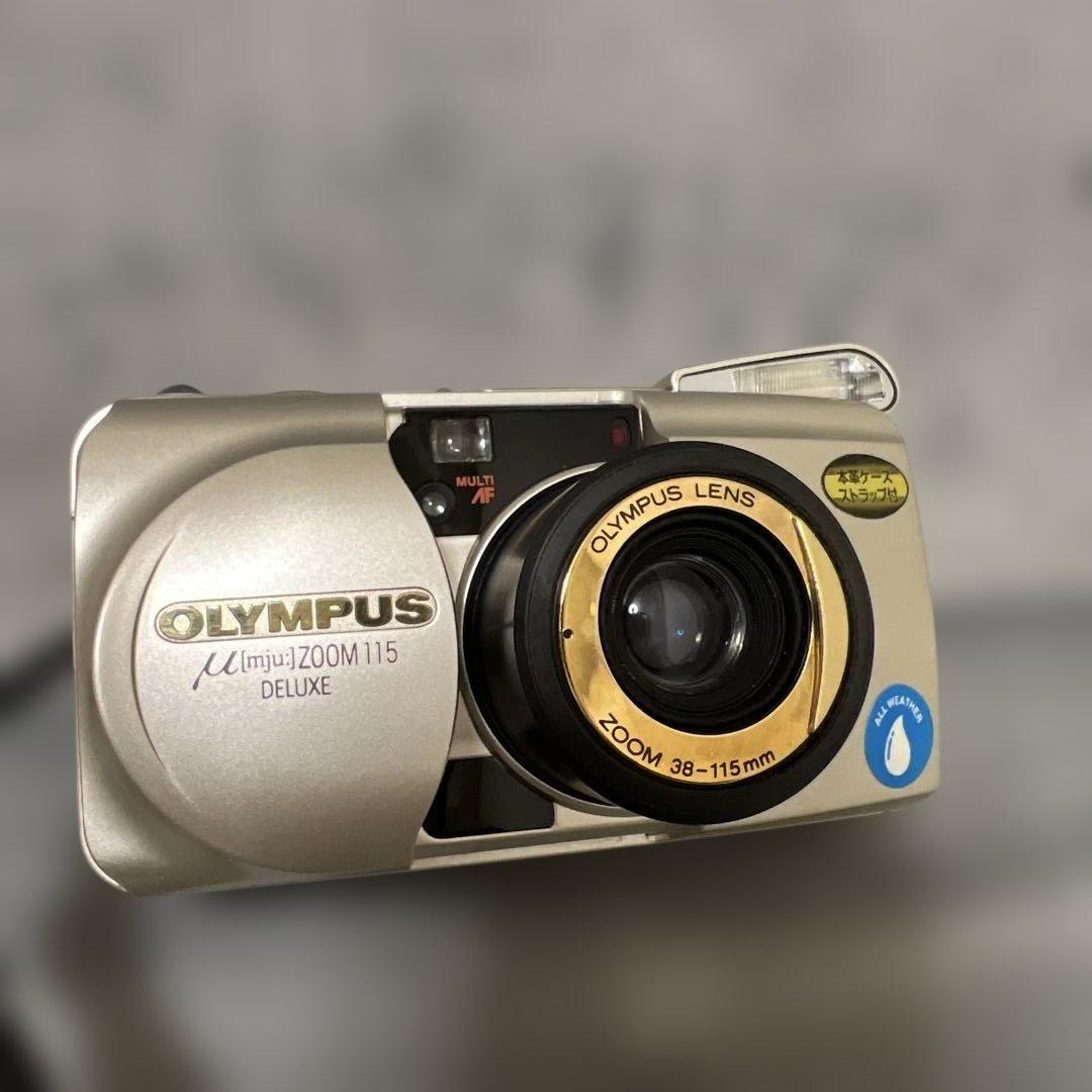 【ジャンク】OLYMPUS μ [mju:] ZOOM 115 DELUXE