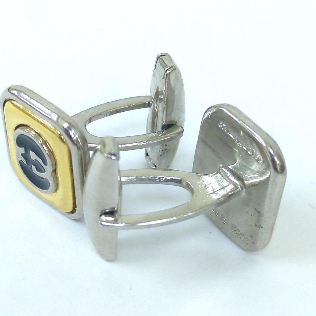 オールドグッチ Gucci PARFUMS カフスボタン カフリンクス イタリア