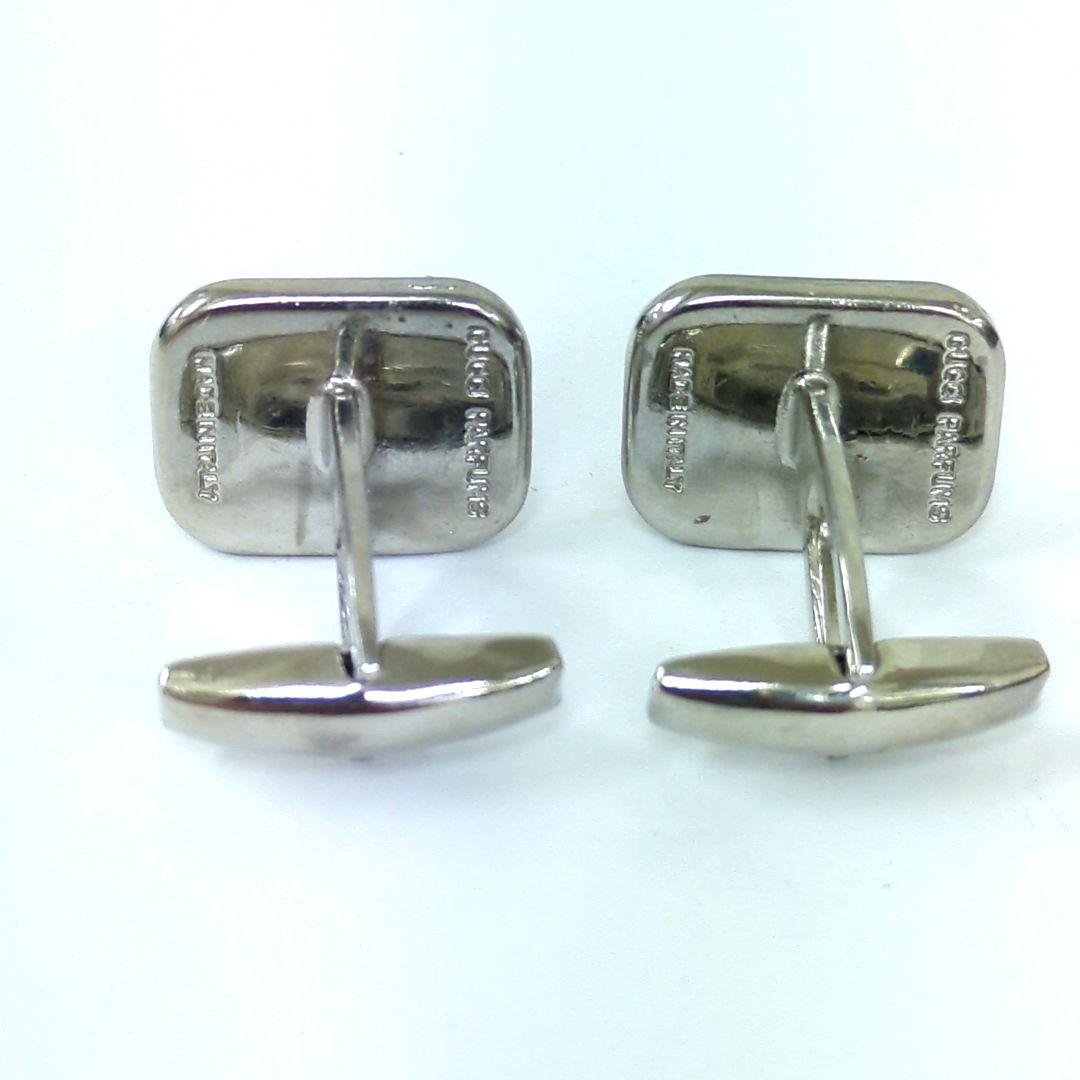 オールドグッチ Gucci PARFUMS カフスボタン カフリンクス イタリア