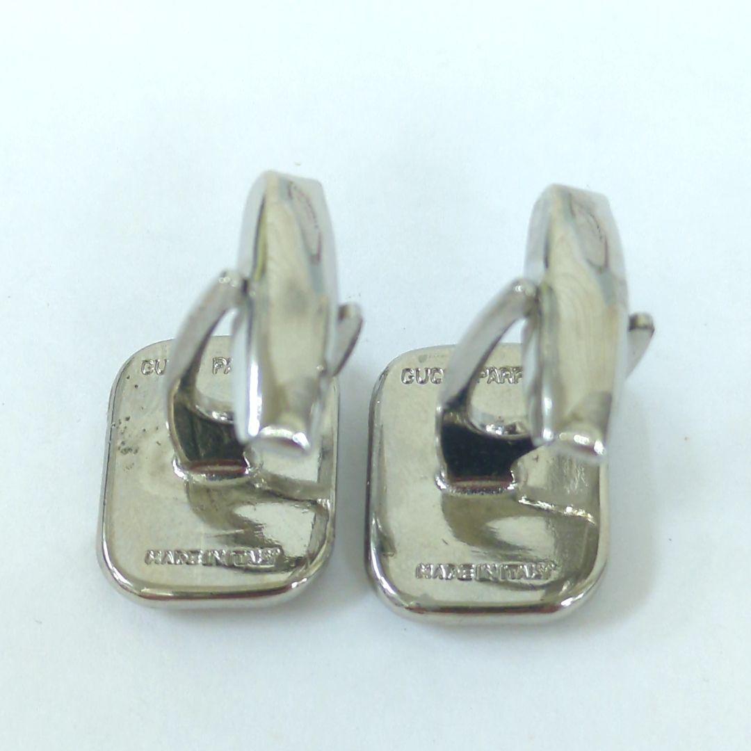 オールドグッチ Gucci PARFUMS カフスボタン カフリンクス イタリア