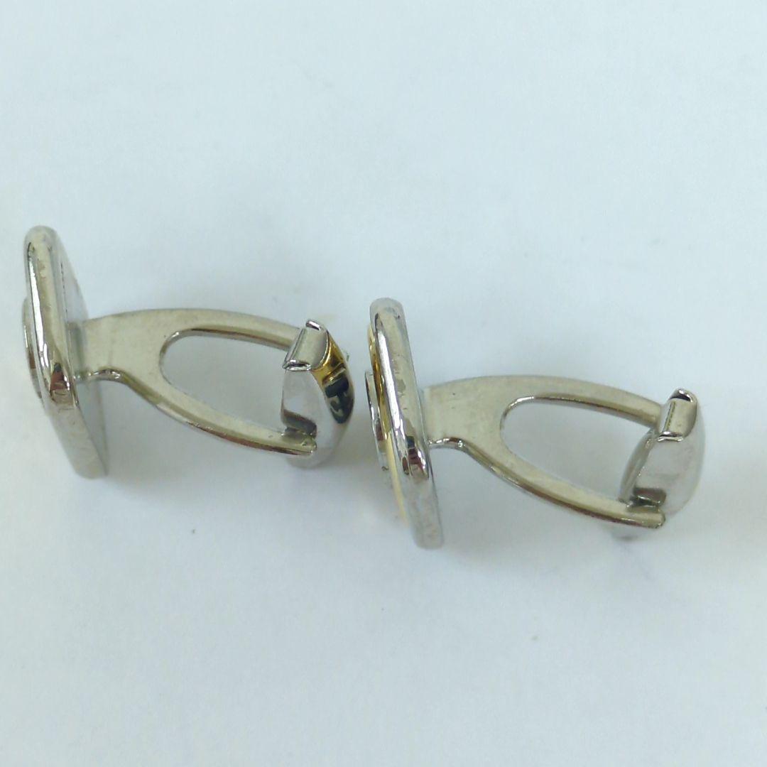 オールドグッチ Gucci PARFUMS カフスボタン カフリンクス イタリア