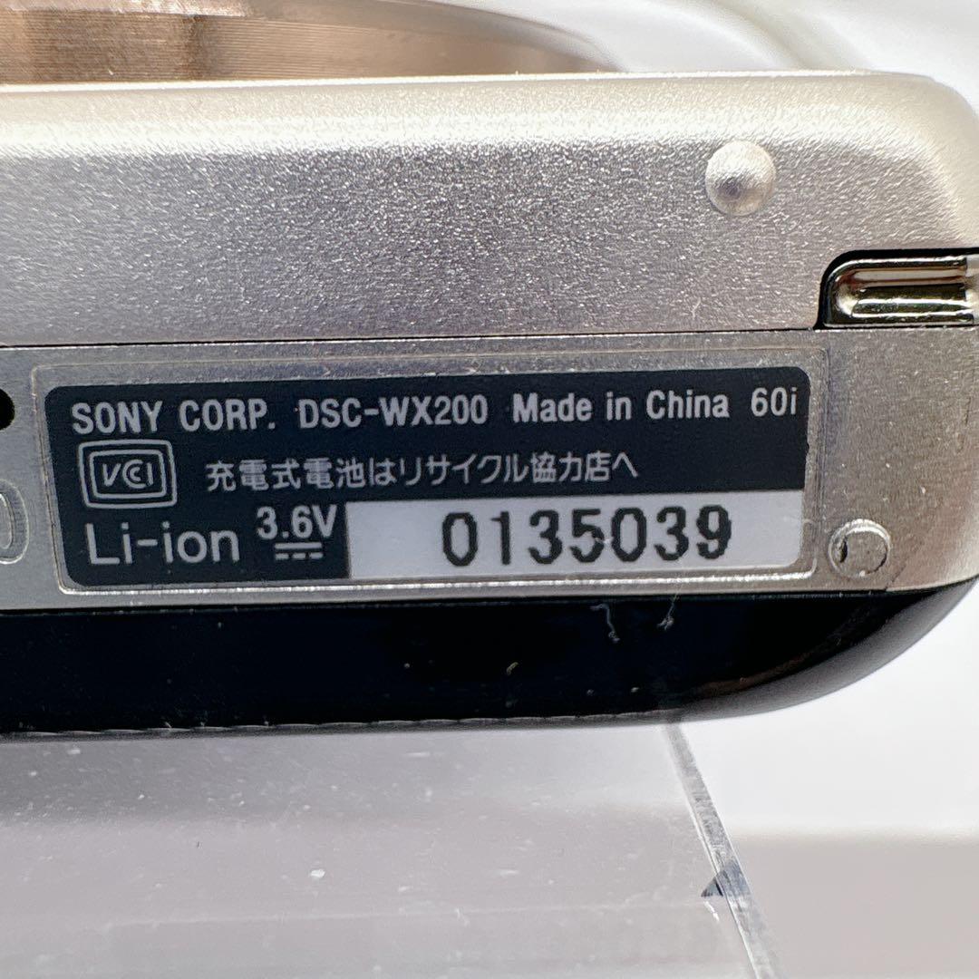 SONY Cyber-shot DSC-WX200 ゴールド