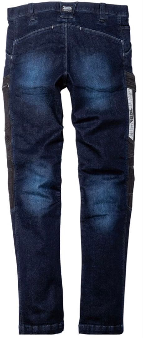 寅壱 8840 作業着 メンズ 上下 セット ストレッチ デニム 新品 3L