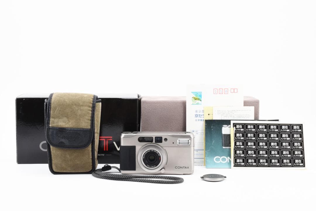 美品 Contax TVS 35mm Point & Shoot フィルムカメラ