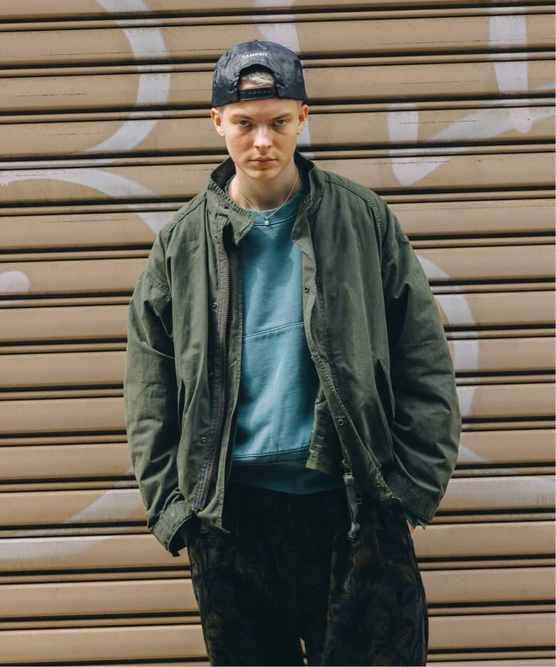 ☆JOURNAL STANDARD M65ショートモッズガーメントダイ カーキ☆