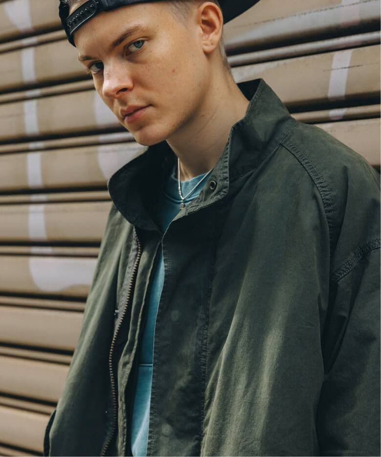 ☆JOURNAL STANDARD M65ショートモッズガーメントダイ カーキ☆