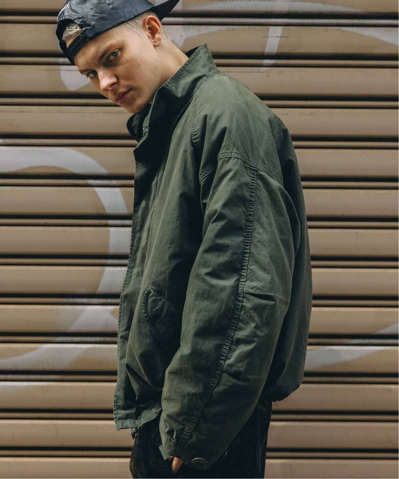 ☆JOURNAL STANDARD M65ショートモッズガーメントダイ カーキ☆