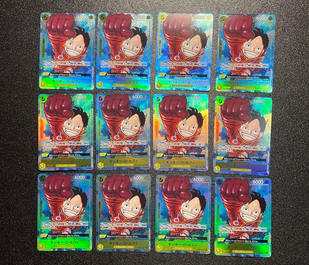 モンキー・D・ルフィ op07-109 SR パラレル　12枚セット