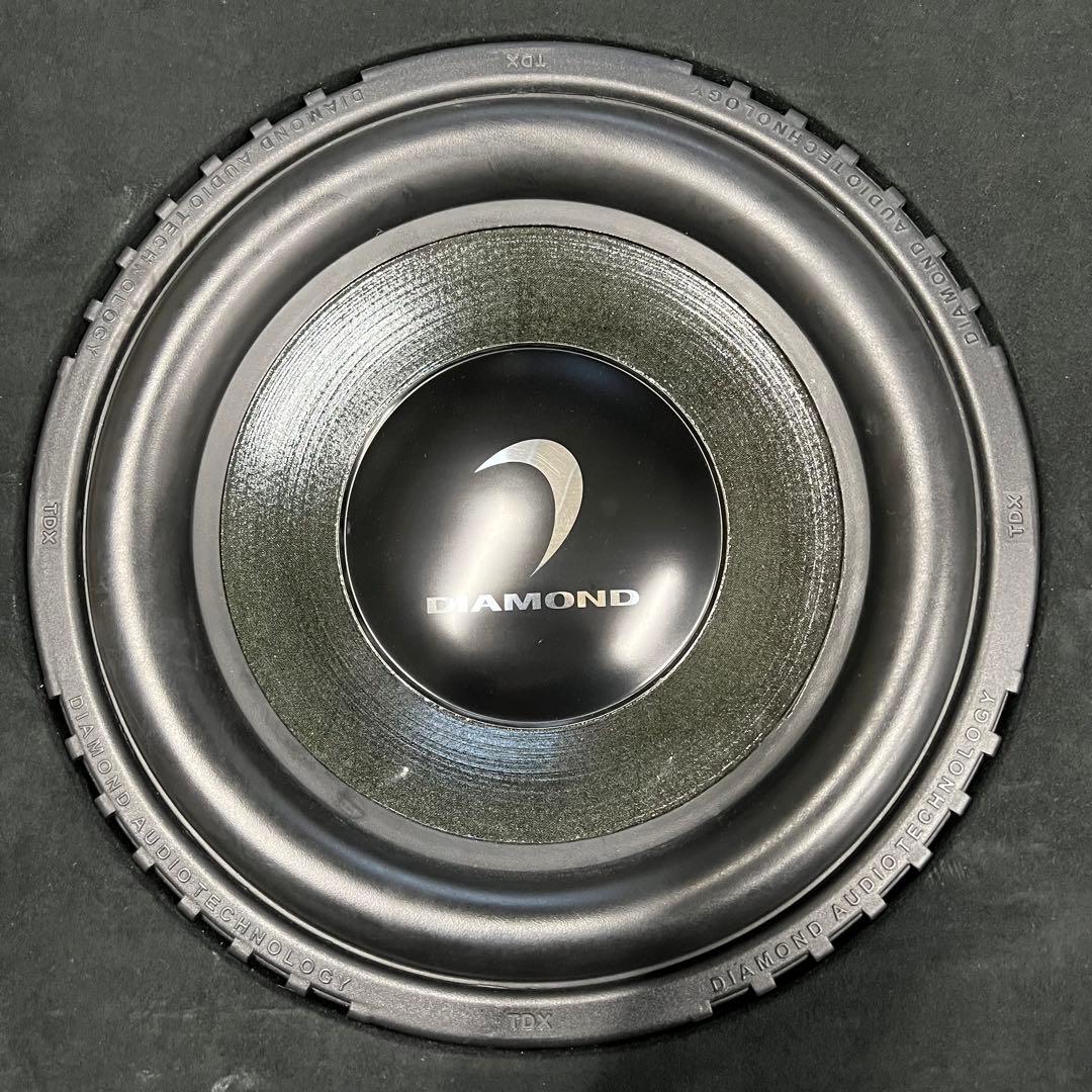 DIAMOND ダイアモンド ウーファー ボックス付 中古美品 508