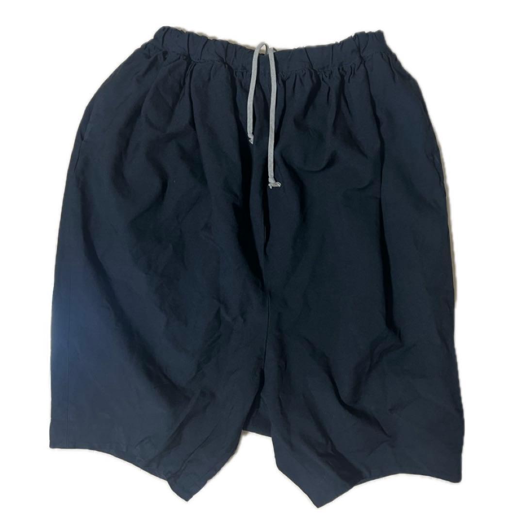 BLACK comme des garçon サルエルショートパンツ AD09