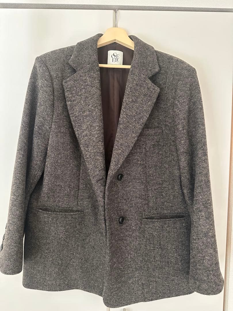 SeaRoomlynn COELIE オーバーショルダーテーラードジャケット