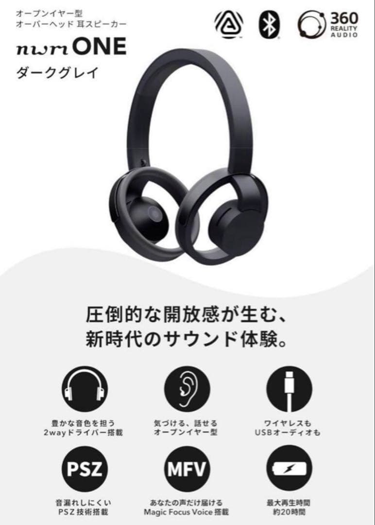 【新品未開封】nwm ONE MBH001 ヘッドホン