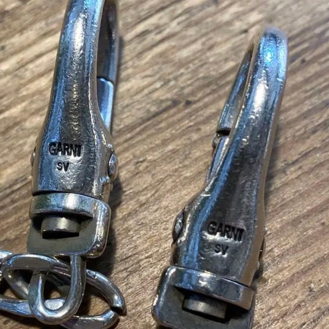 GARNI ガルニ　シルバー ウォレットチェーン