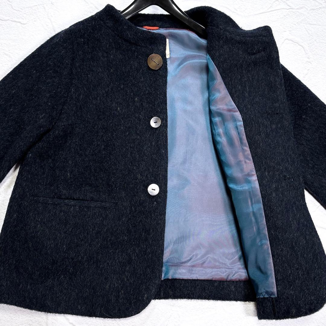 ✨美品✨Pallas Palace　パラスパレス　ウール　コート　スタンドカラー
