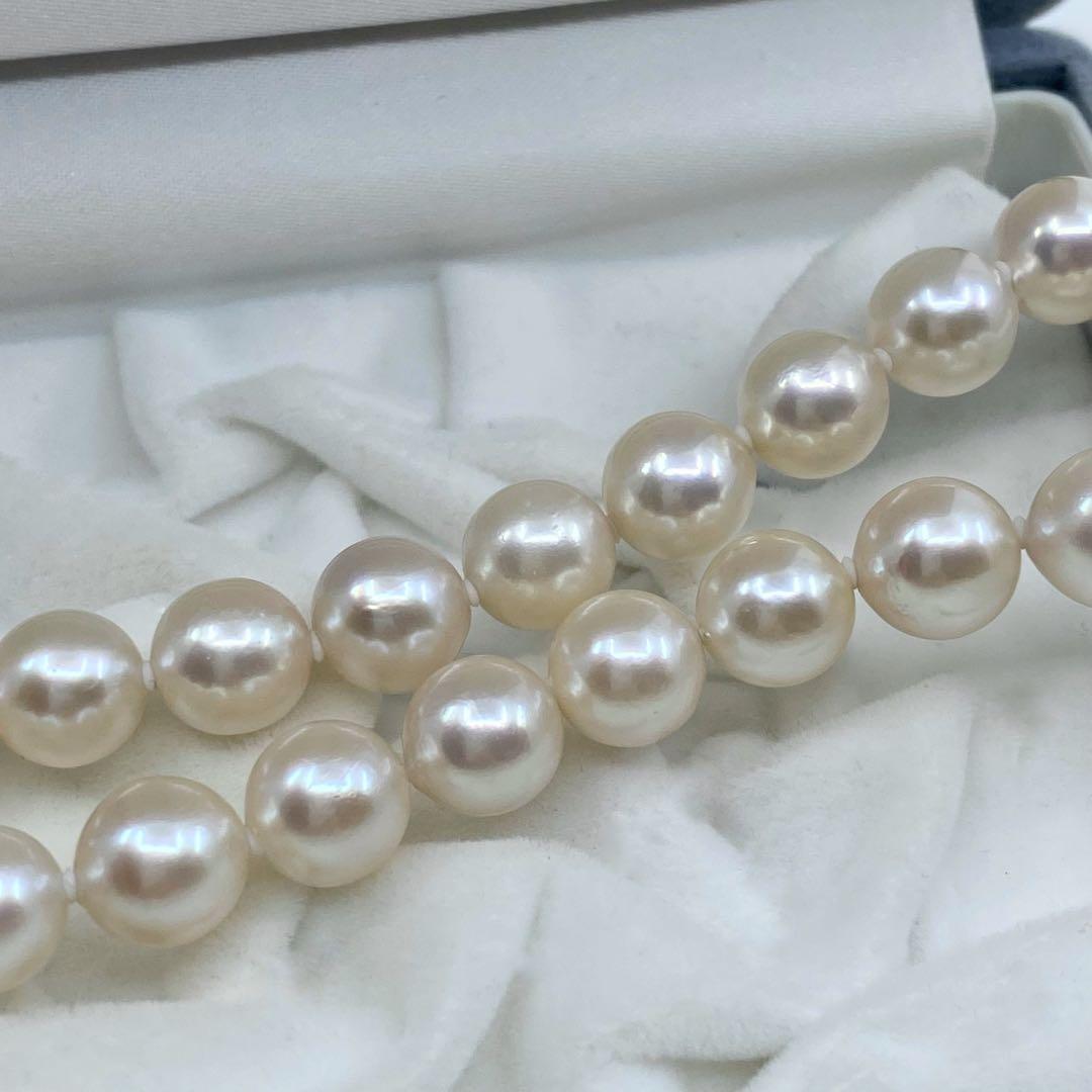 【新品】格安 あこや真珠 大珠 約8.5-9.0mm ネックレス 卒業式 入学式