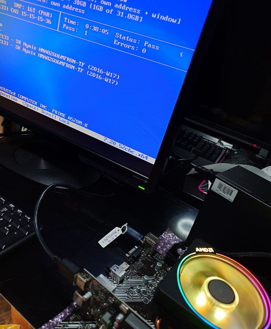 SKhynix DDR4 2133 16GB ×2 計 32GB 動作確認済