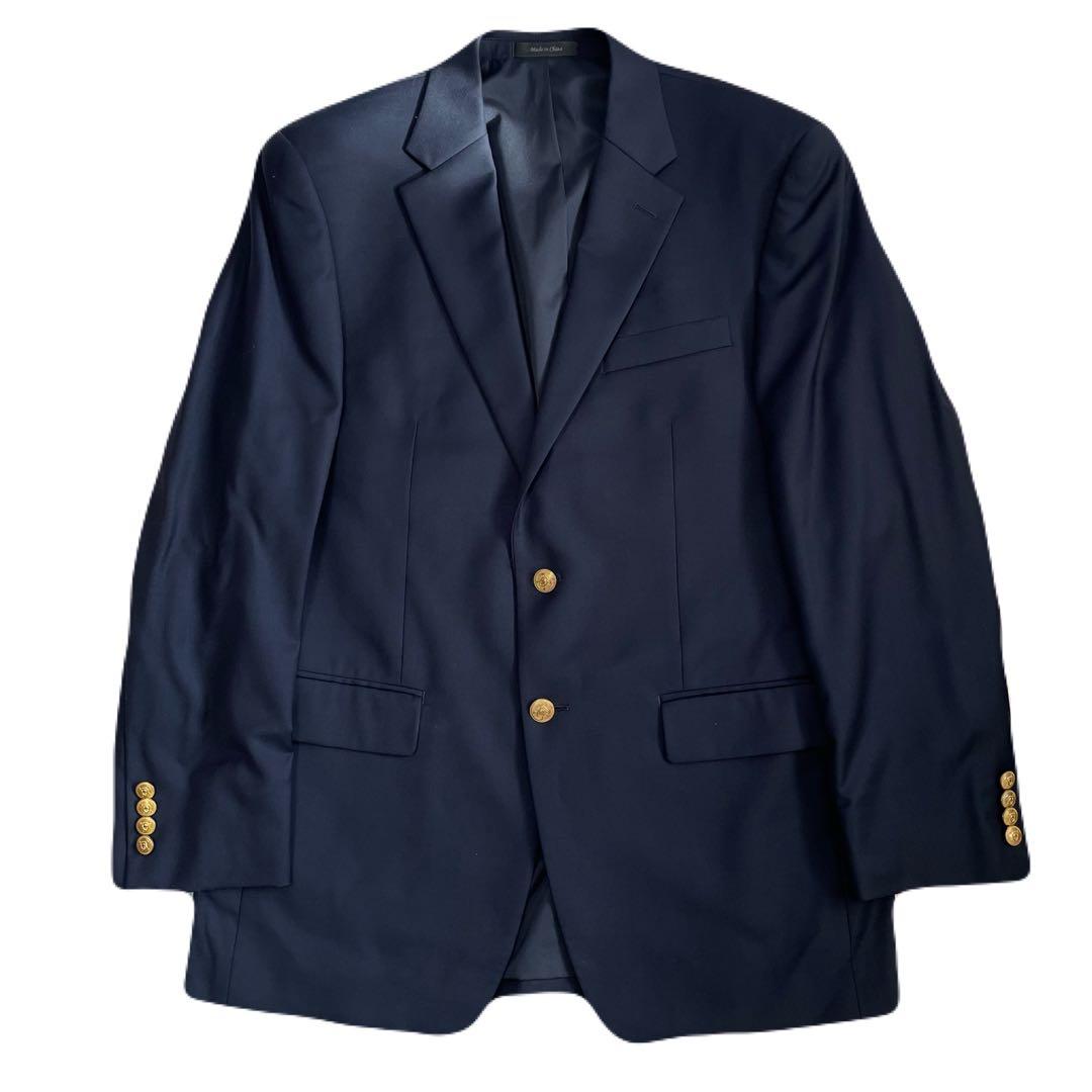 ローレンラルフローレン 紺ブレ 金ボタン ロゴ刻印 38サイズ