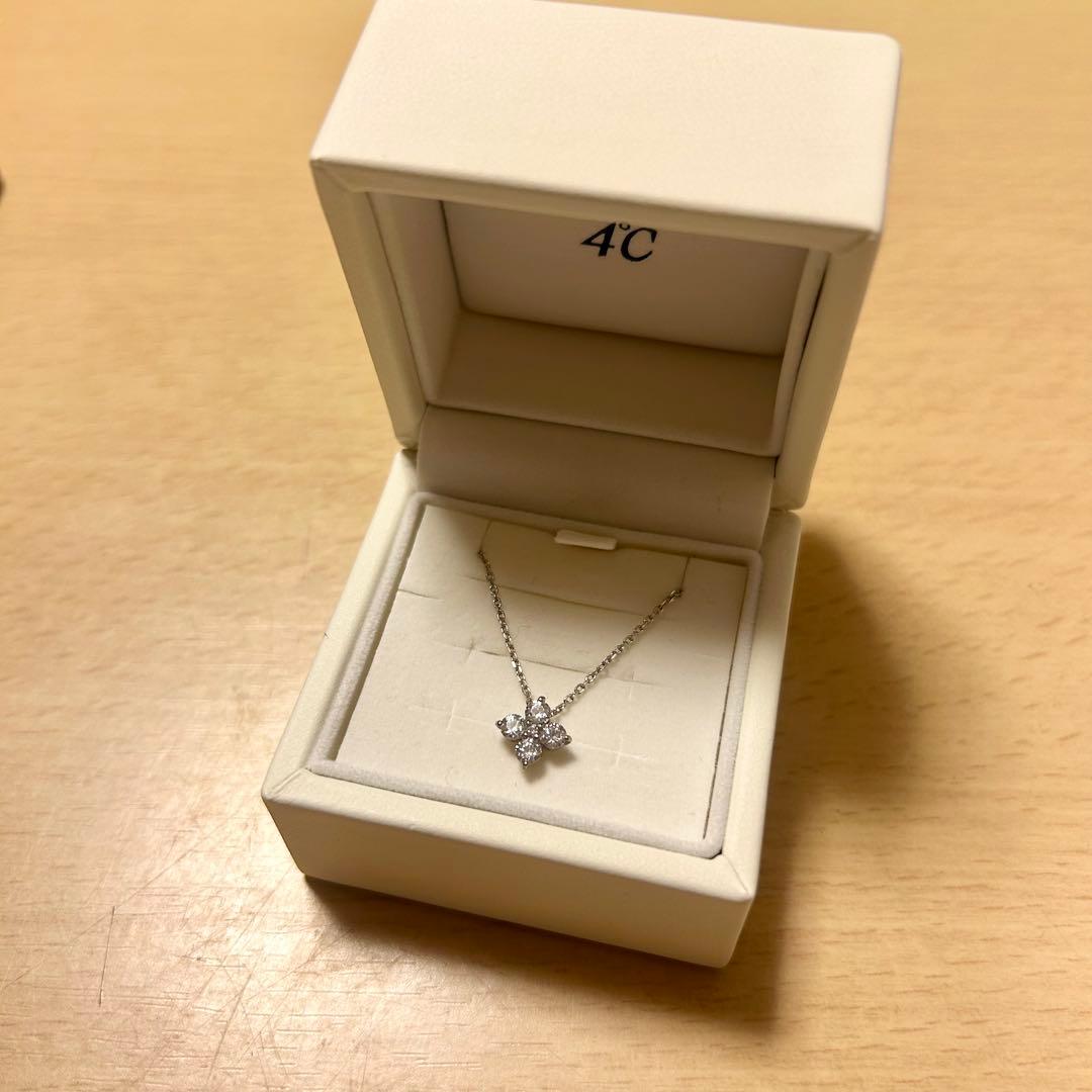 4℃ エターナルシルバー ネックレス