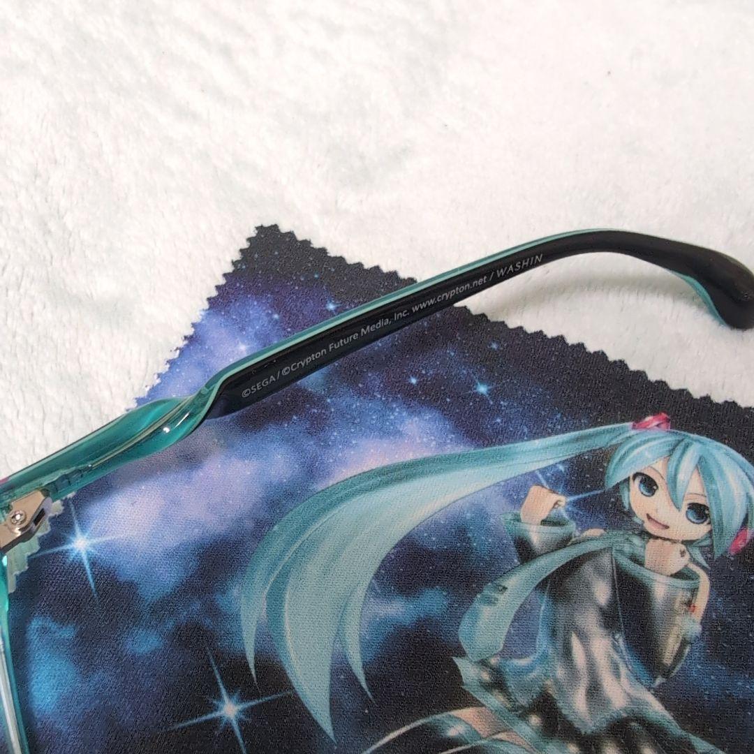 和真 初音ミク コラボメガネ　PD-002　度無し　ケース無
