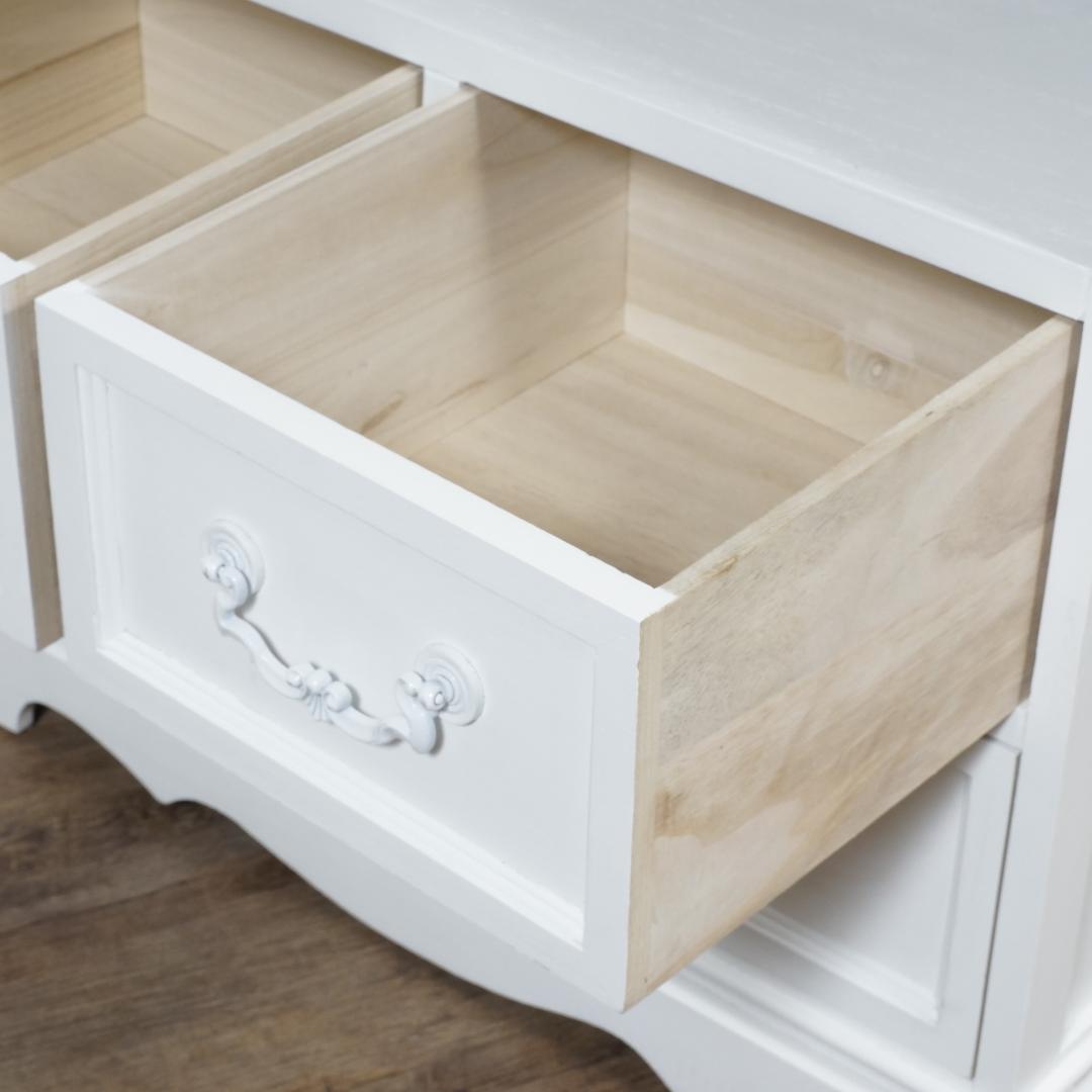 フォロー割【新品】アンティーク風 キャビネット チェスト シャビーシック