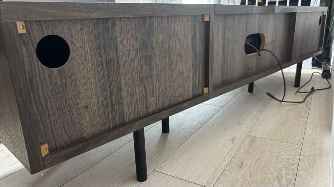 RASIK テレビ台 ブラウン 幅150cm