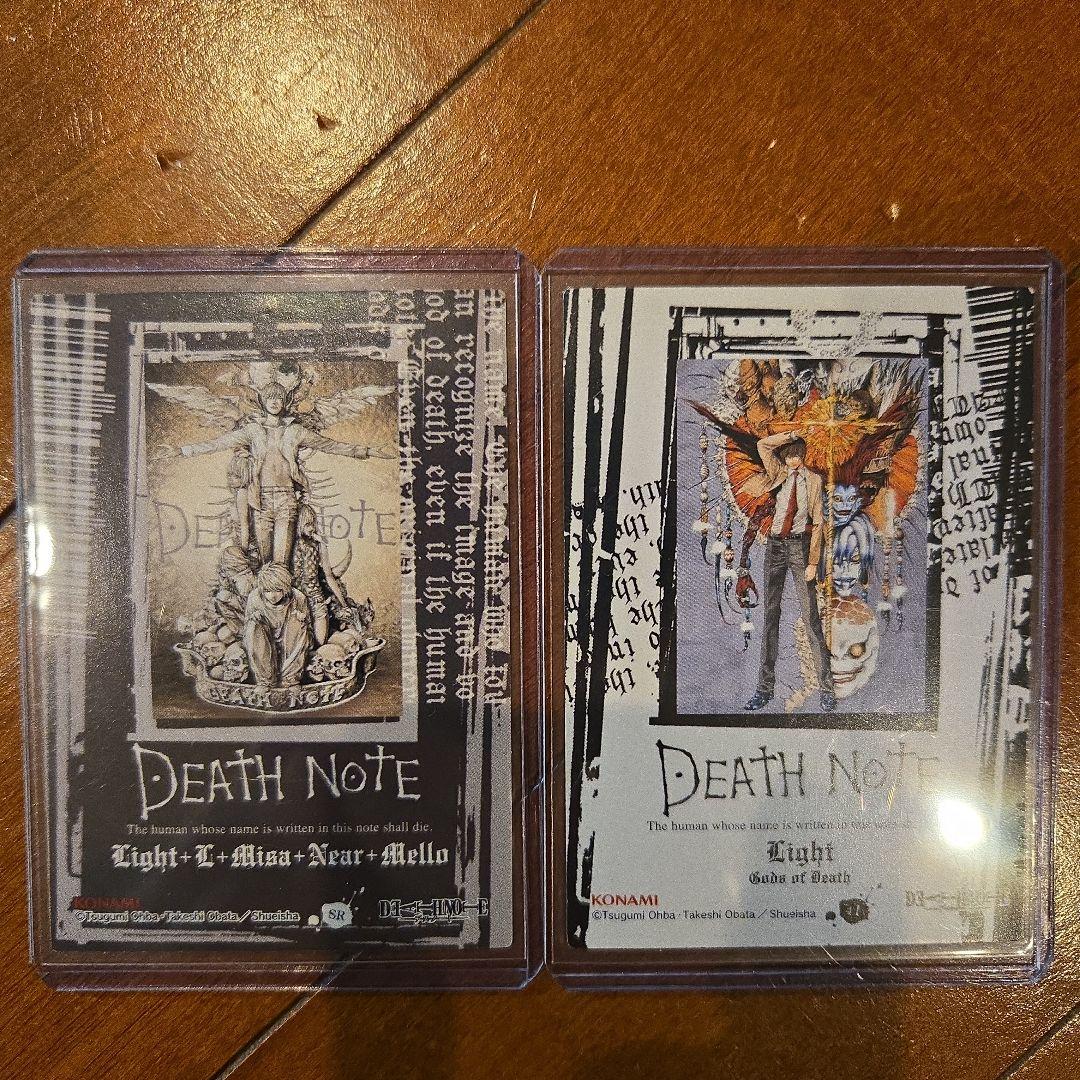 デスノート 特別版 SR DEATH NOTE 夜神月 L トレーディングカード