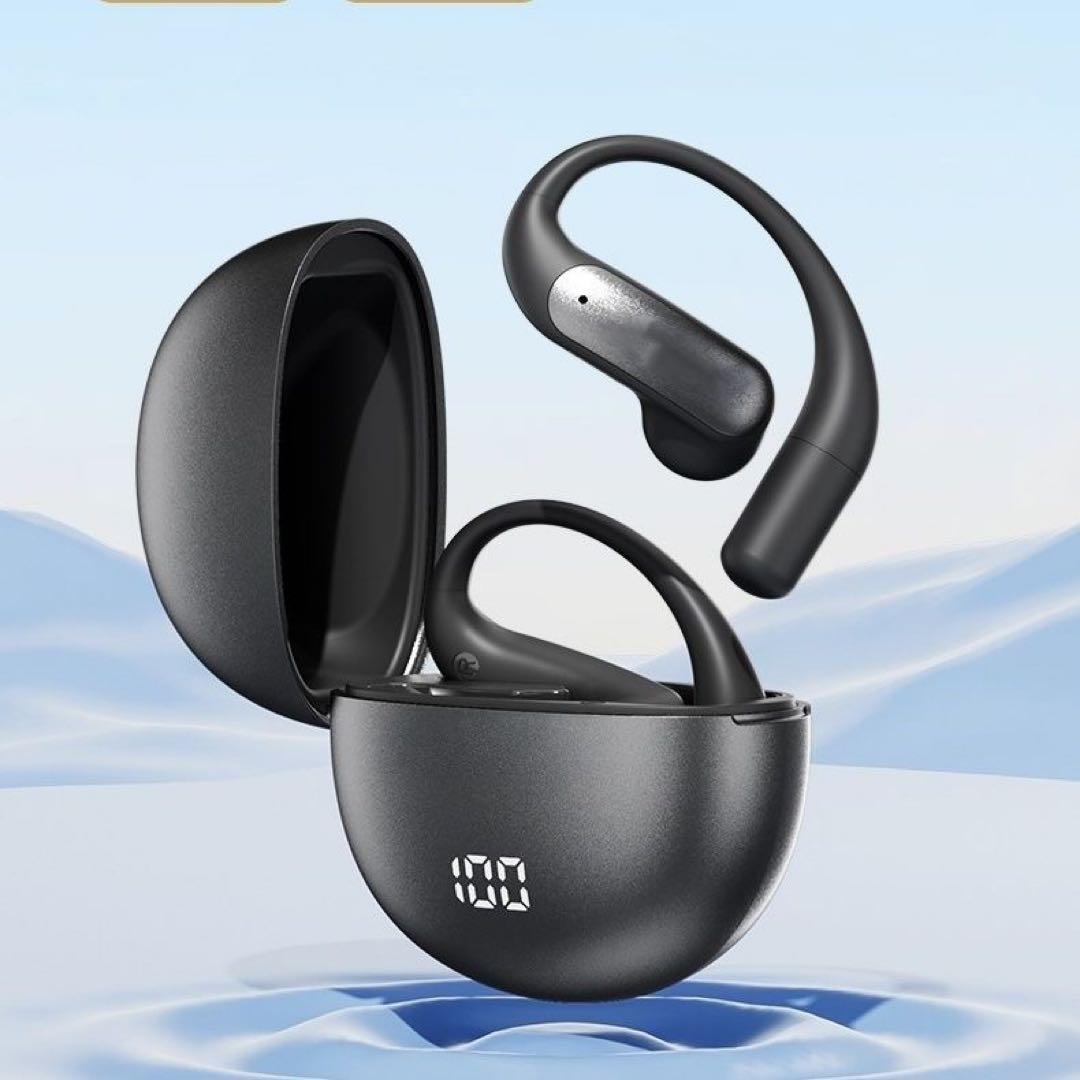 【2026年最新版】ブラック ワイヤレスイヤホン AI翻訳機能付き