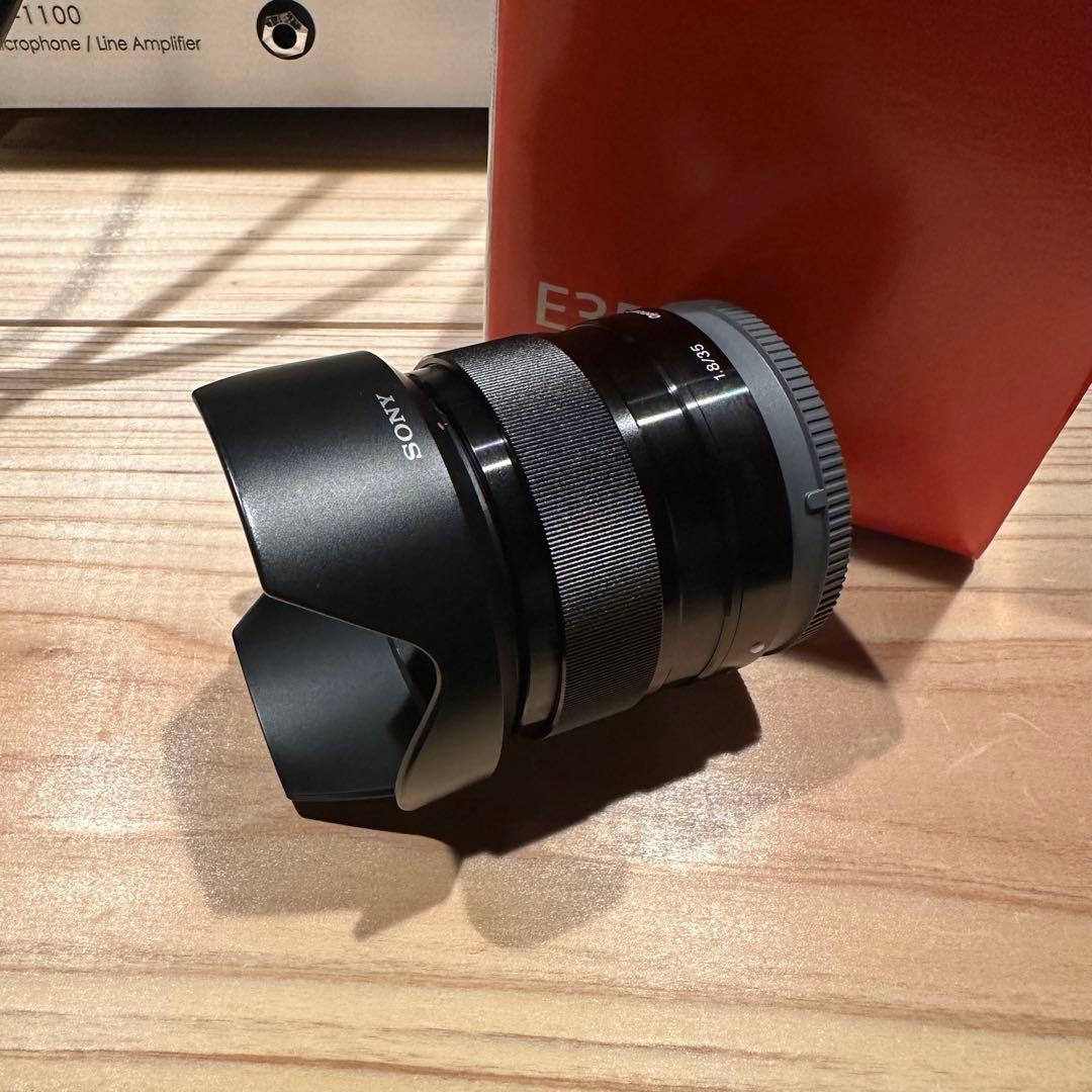 [美品] SONY 単焦点レンズ E35mm F1.8 ソニーEマウント 純正