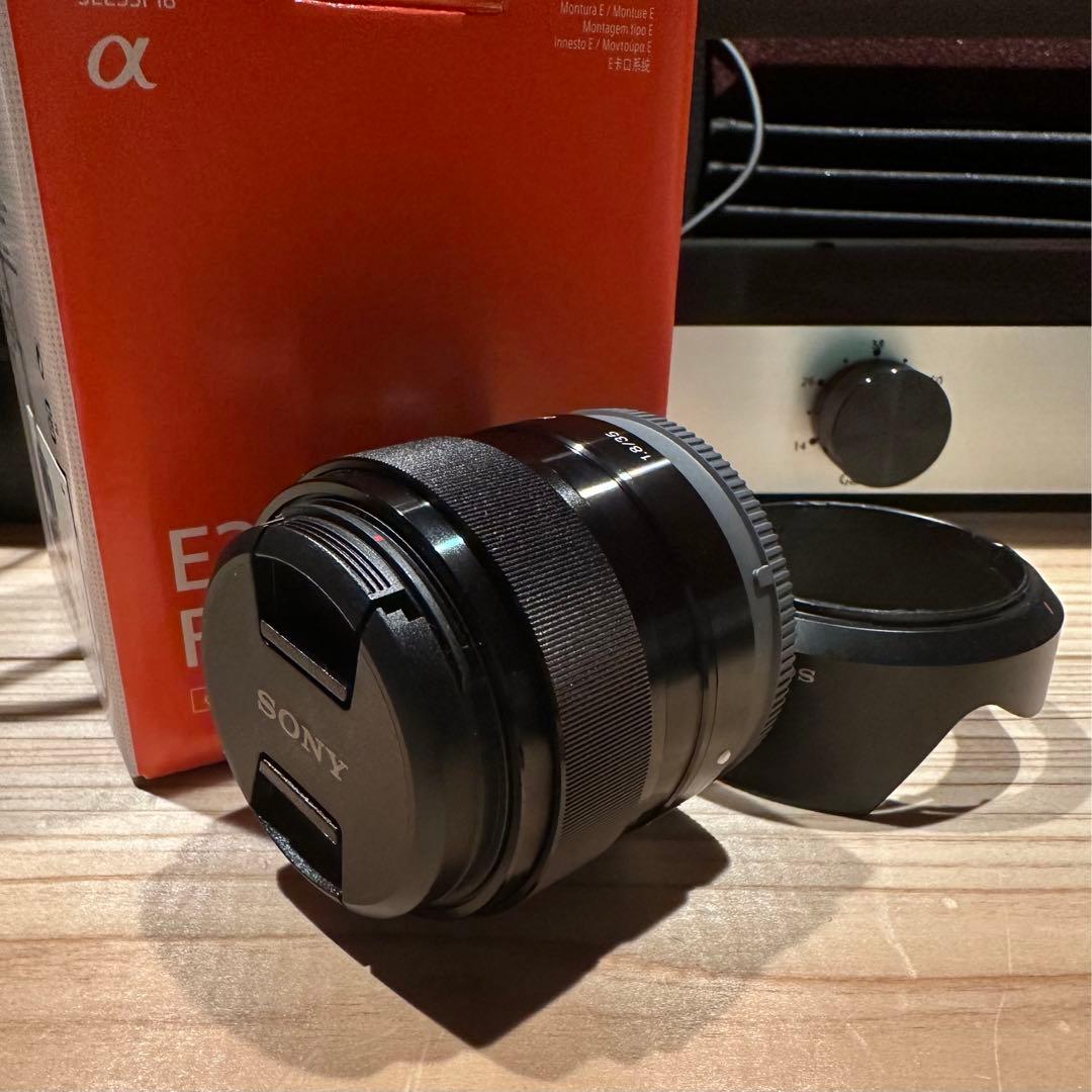 [美品] SONY 単焦点レンズ E35mm F1.8 ソニーEマウント 純正