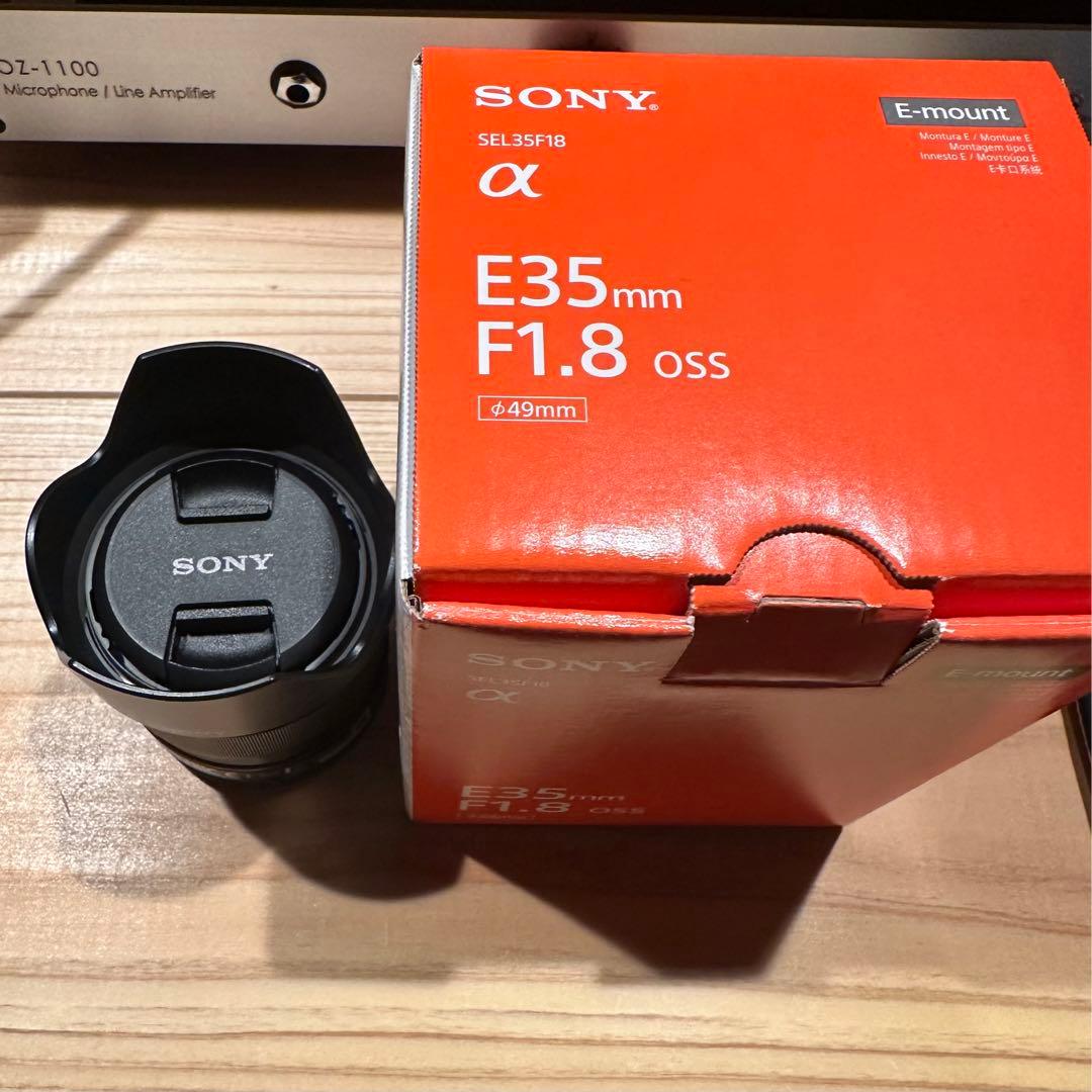 [美品] SONY 単焦点レンズ E35mm F1.8 ソニーEマウント 純正