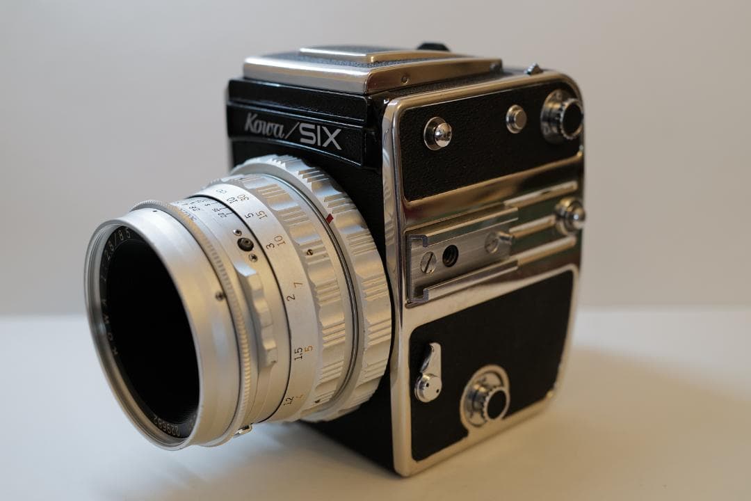 整備済コーワシックス Kowa SIX 85mm F2.8 シルバー中判フィルム