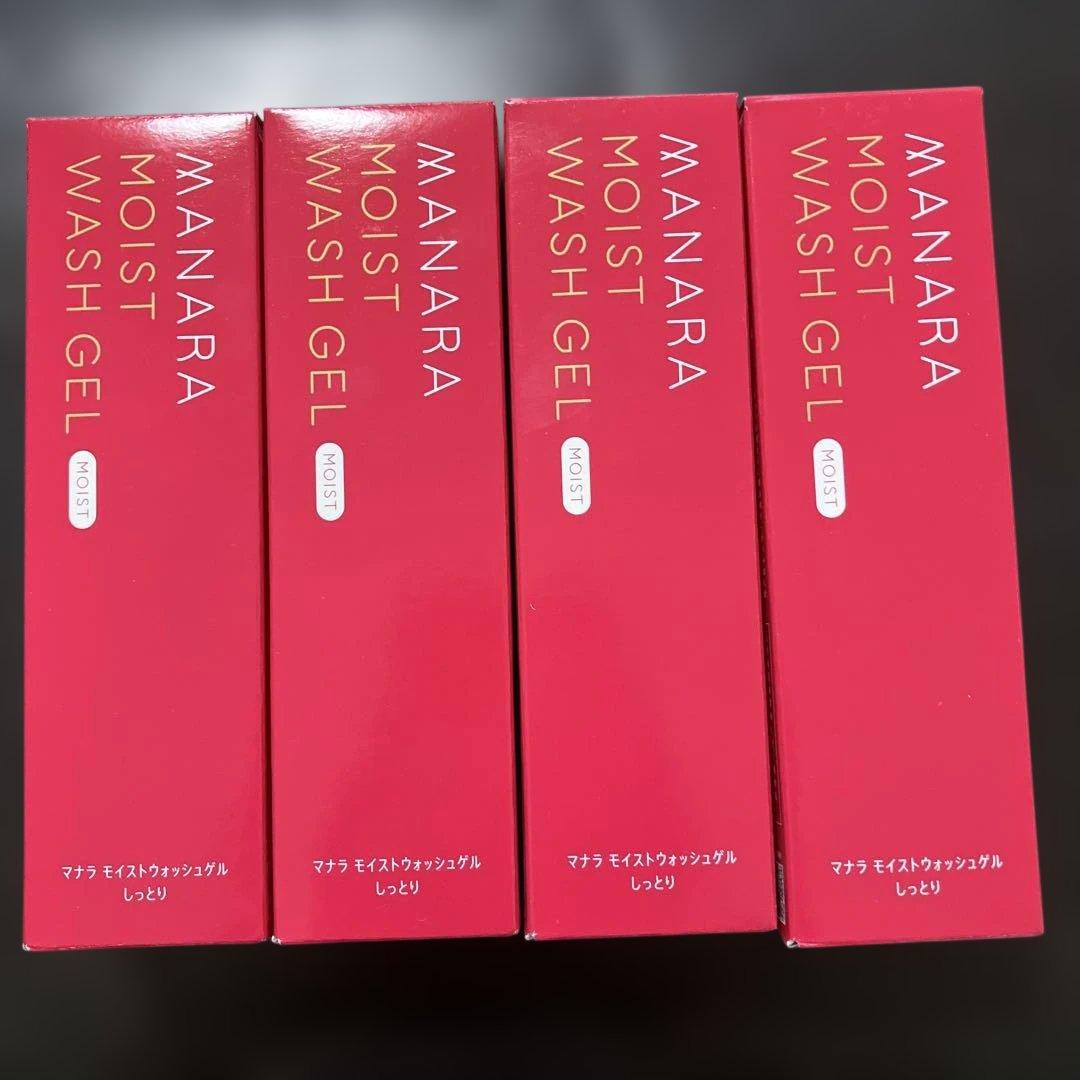 MANARA モイストウォッシュゲル　しっとり 120ml 4本