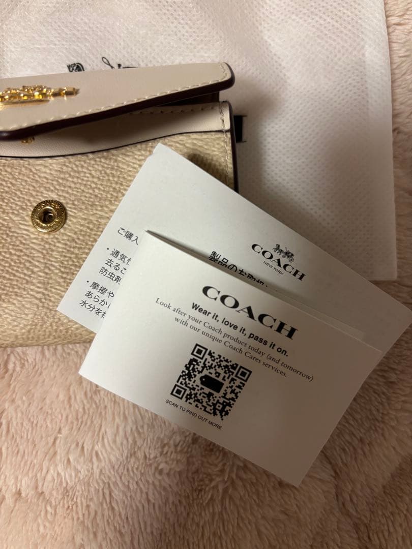 coach 名刺入れ