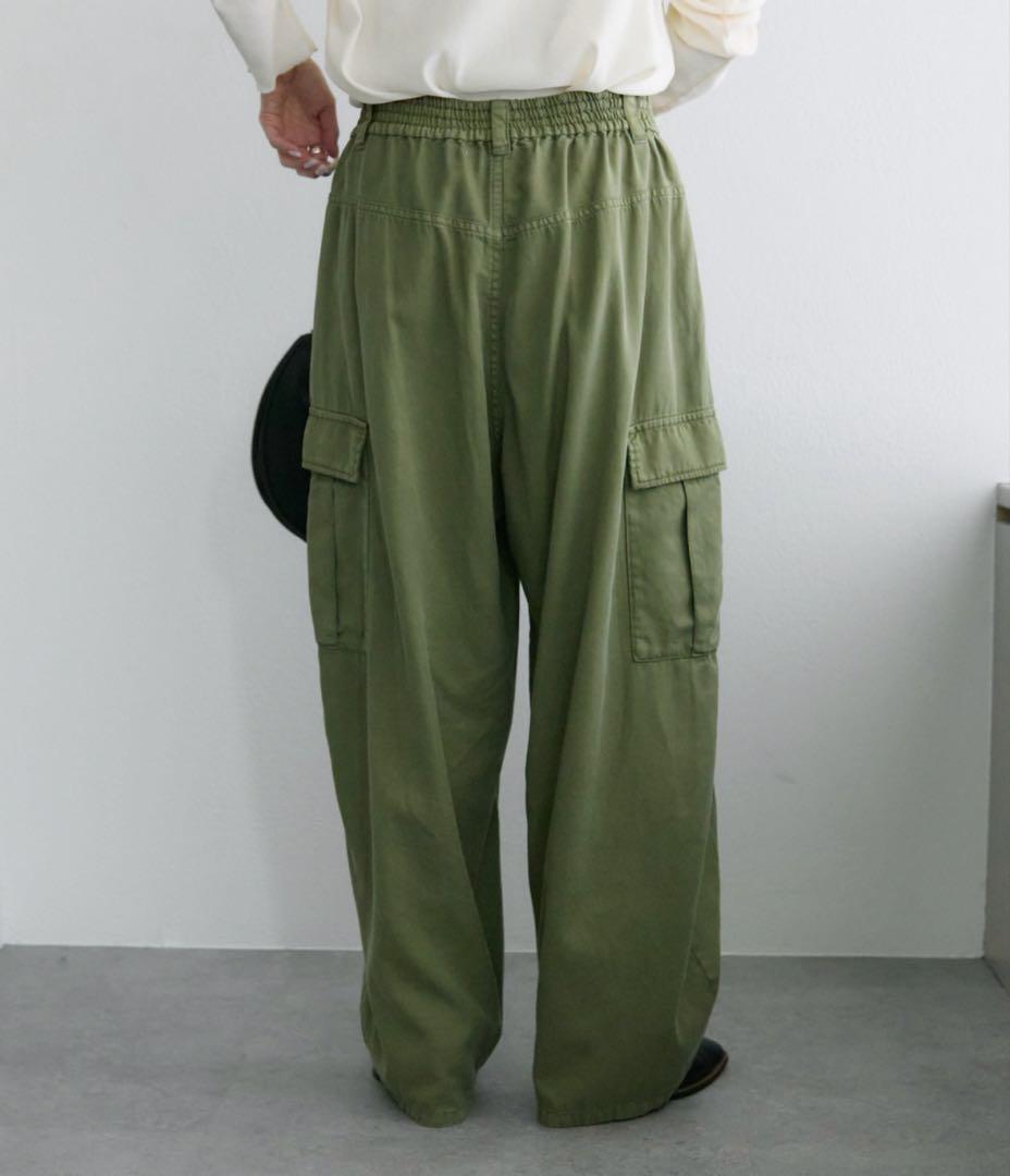 カーブシルエットカーゴパンツ