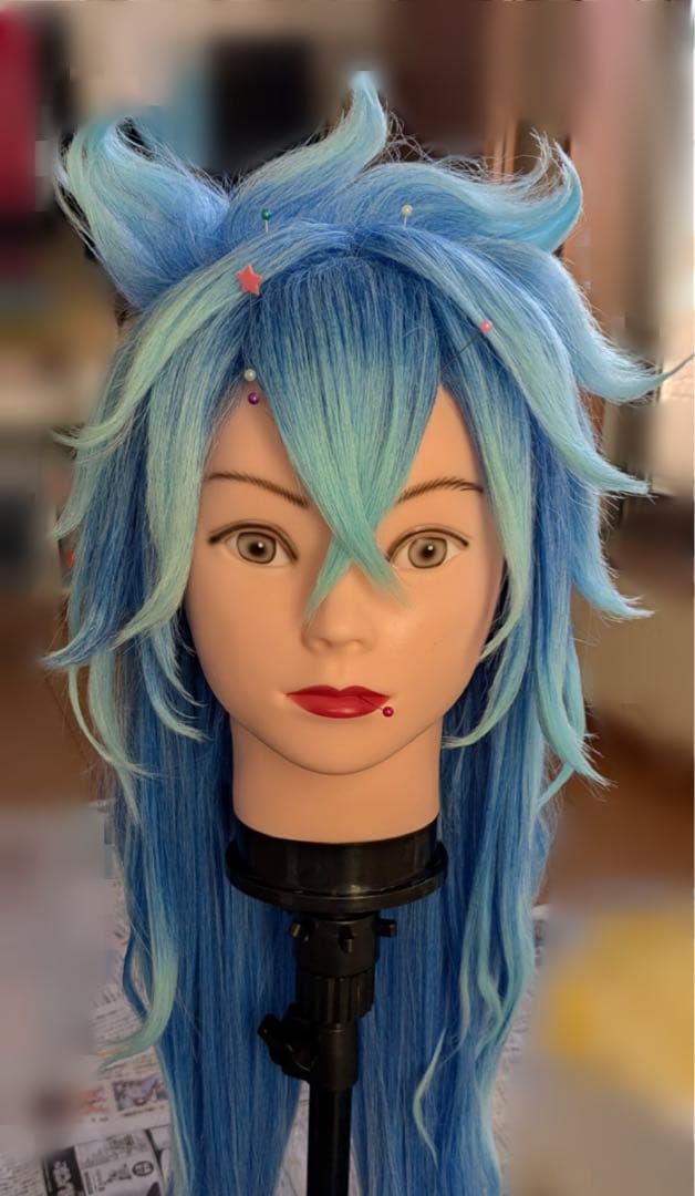 ツイステ　イデア風ウィッグ