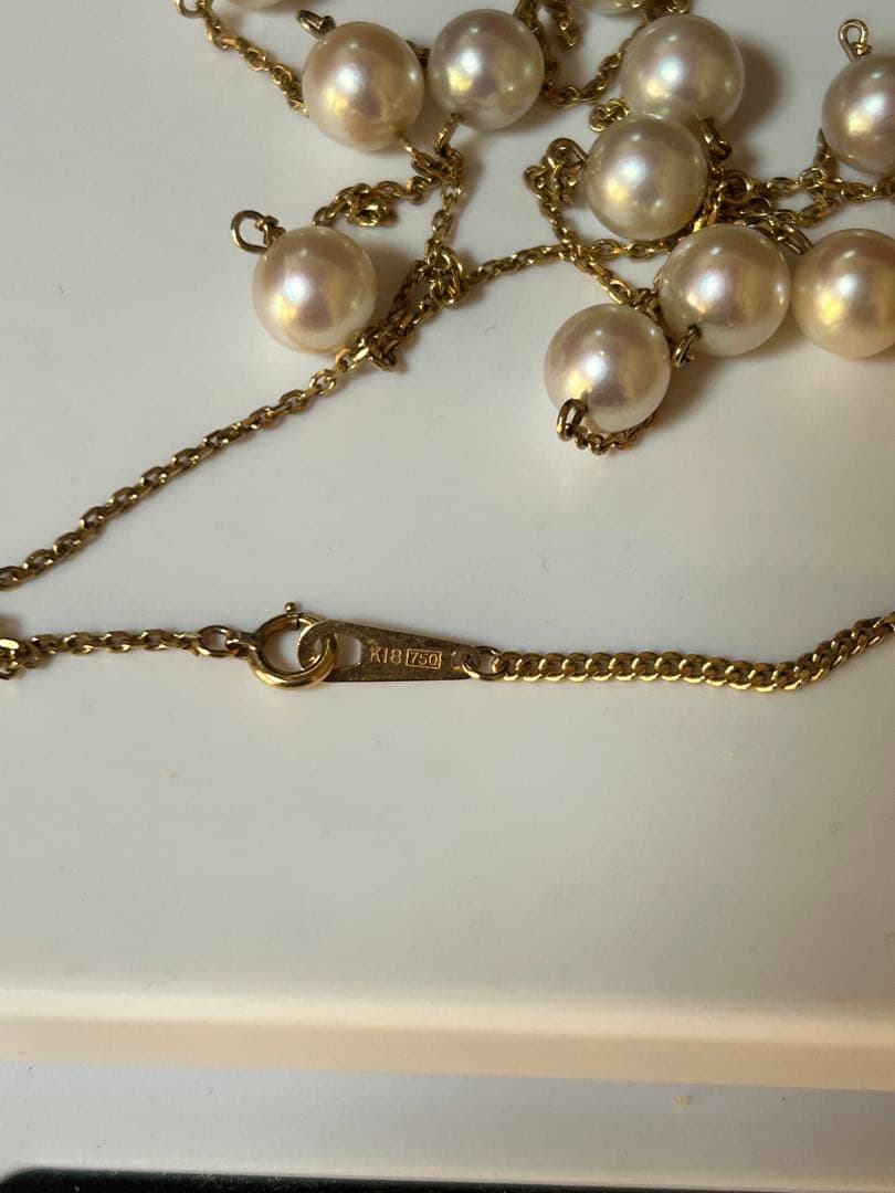 K18 750 ネックレス 約64cm