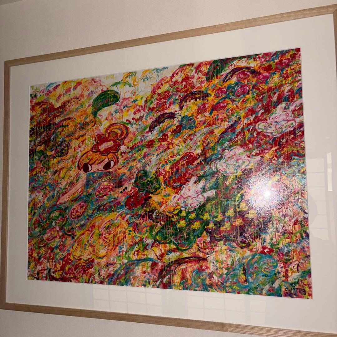 ロッカクアヤコ Untitled 2022年 シルクスクリーン 額装済 保証書付