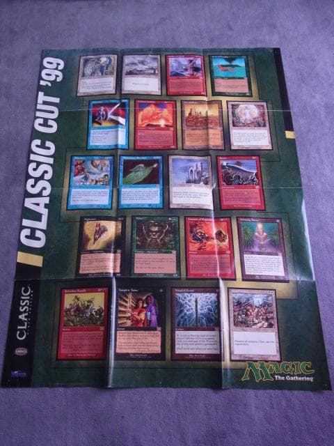 非売品　ポスター　マジック・ザ・ギャザリング　第6版クラシック99　MTG