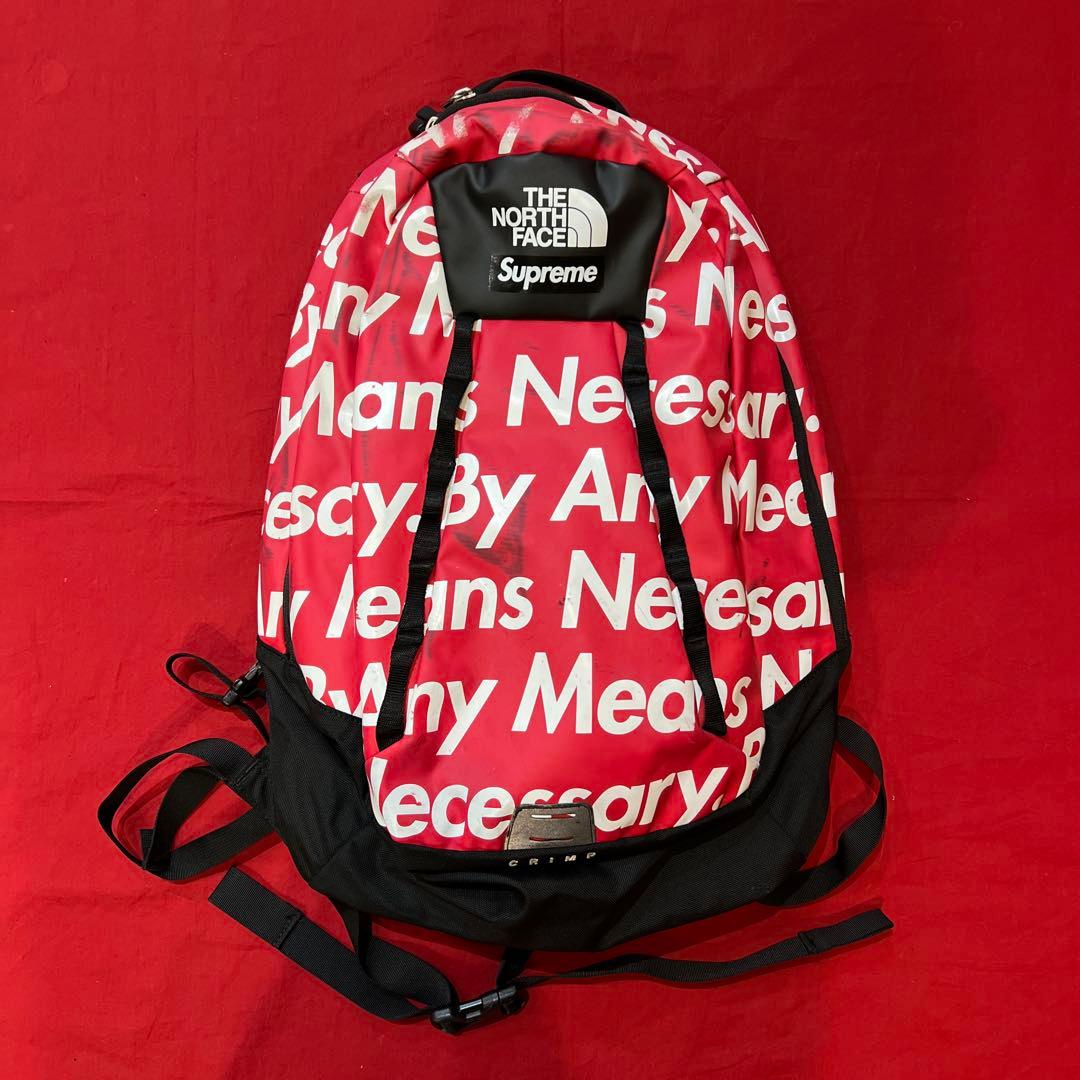 SUPREME　シュプリーム　ノースフェイス　バックパック　リュック　USED品