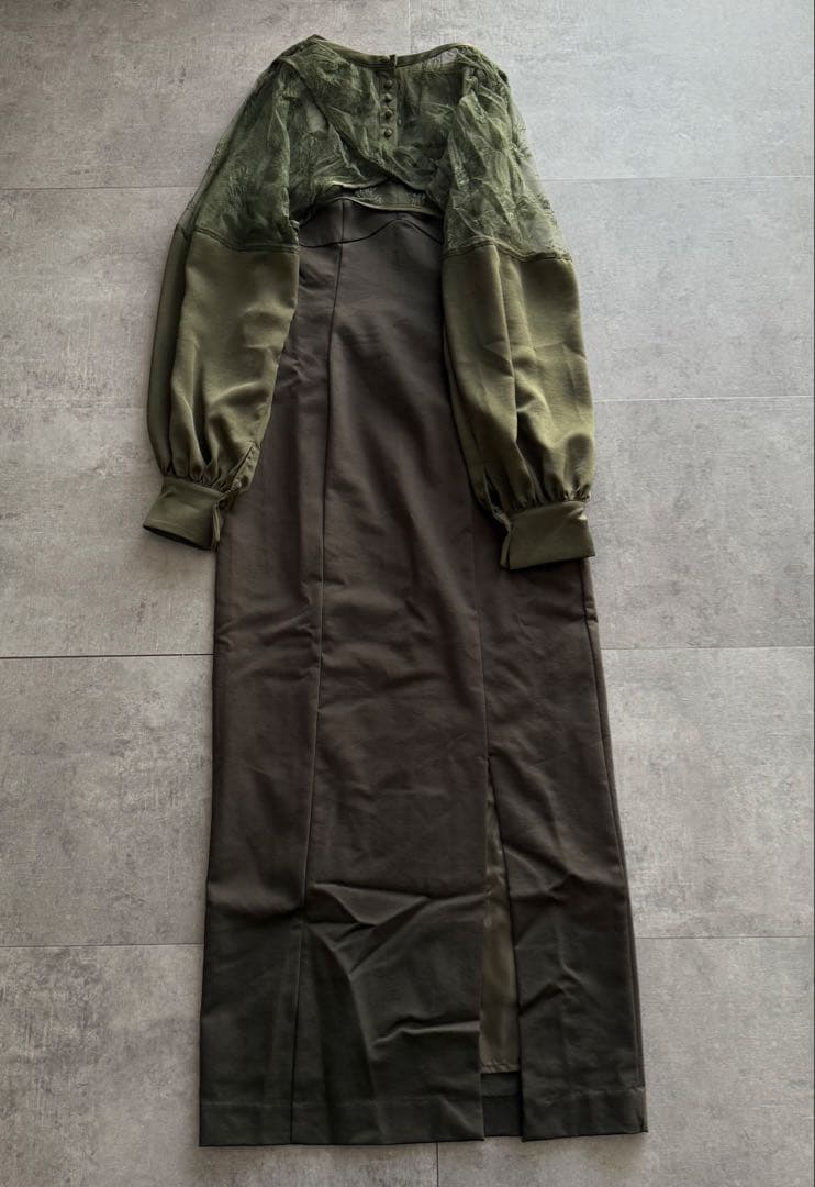 Ezick Lady set レーストップドレス オケージョン 同窓会 ボレロ