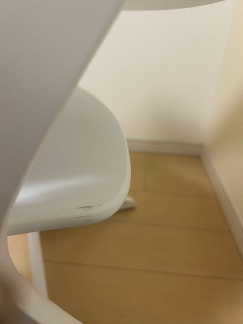 大和屋yamatoya すくすくチェアプラステーブル付き 白