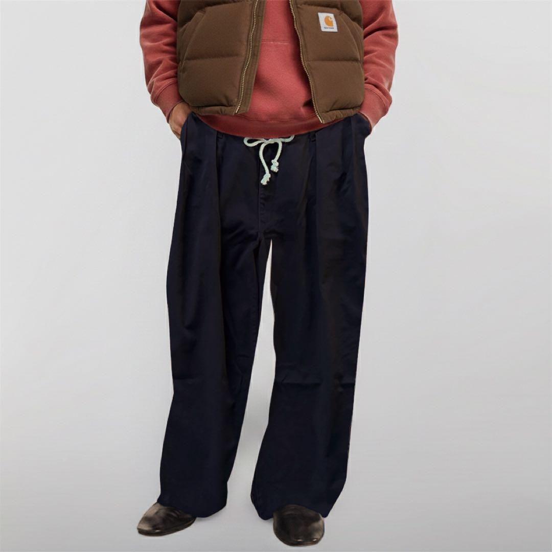 90s USA製 Ralph Lauren ポロチノ ツータック 初期タグ