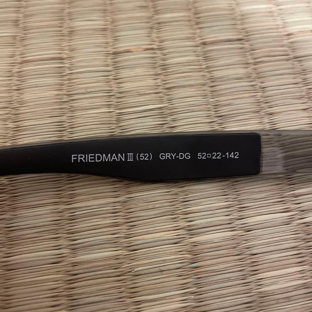 Eyevol FRIEDMAN Ⅲ 52 GRY-DG アイヴォル