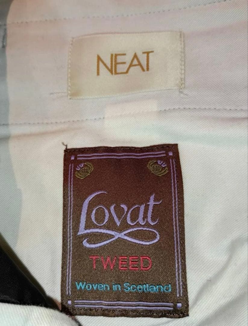 パンツ NEAT LOVAT Tweed tapered