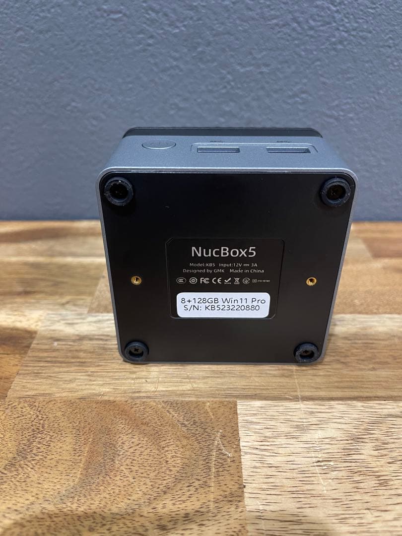 ミニPC GMKtec Nucbox kb5 Windows11pro