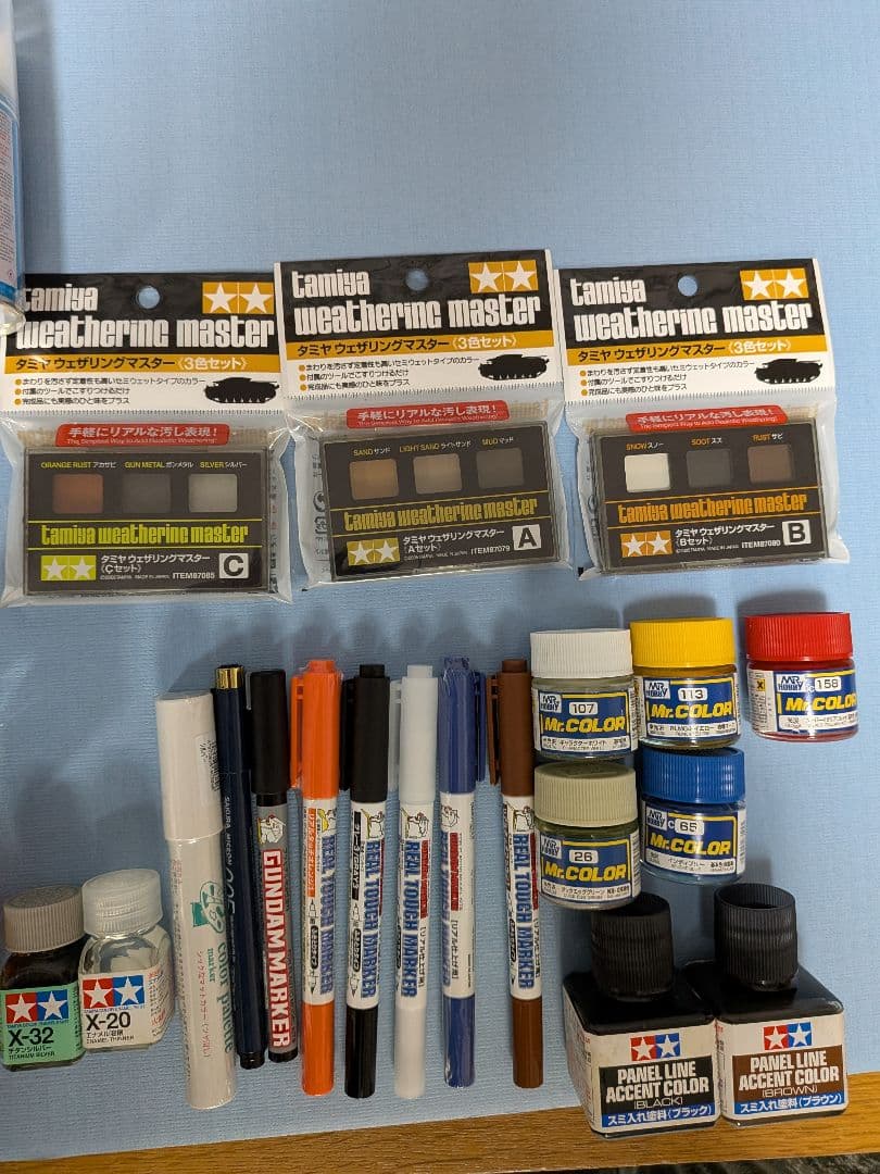 ウマ父ちゃんさん専用模型製作用品セット　新品多数　タミヤアルティメットニッパー他