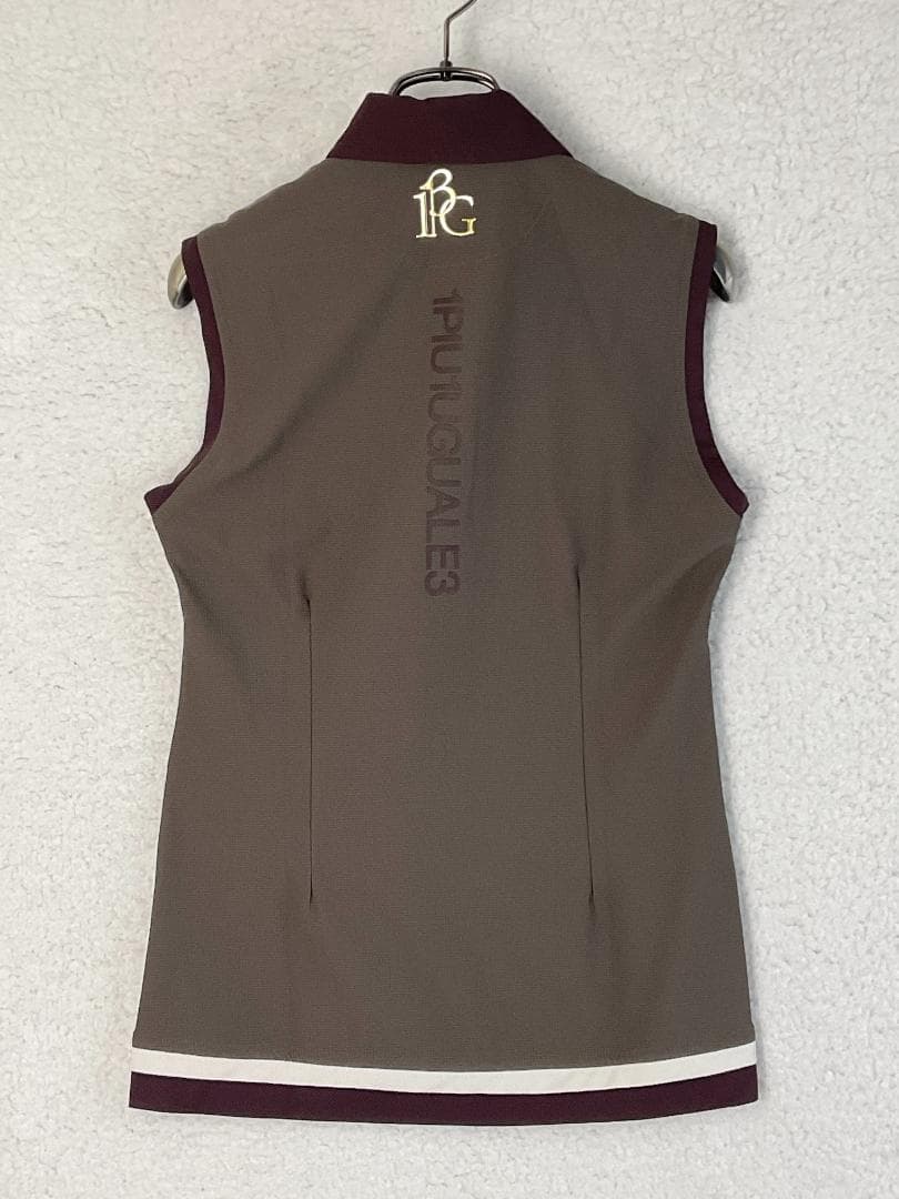 サイズM【未使用】1piu1uguale3 GOLF レイヤノースリーブポロ