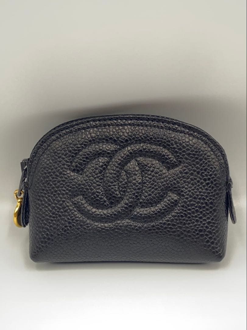 シャネル　キャビアスキン　ケース