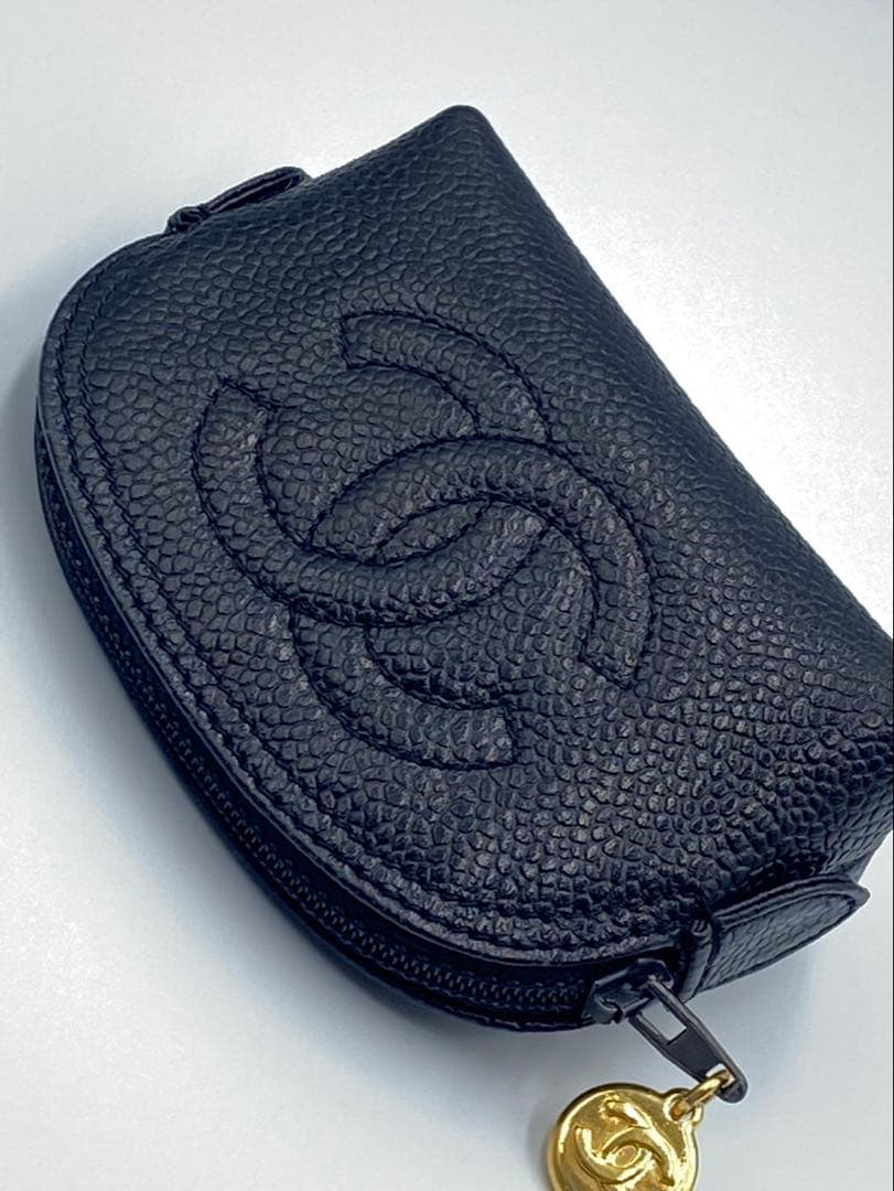 シャネル　キャビアスキン　ケース