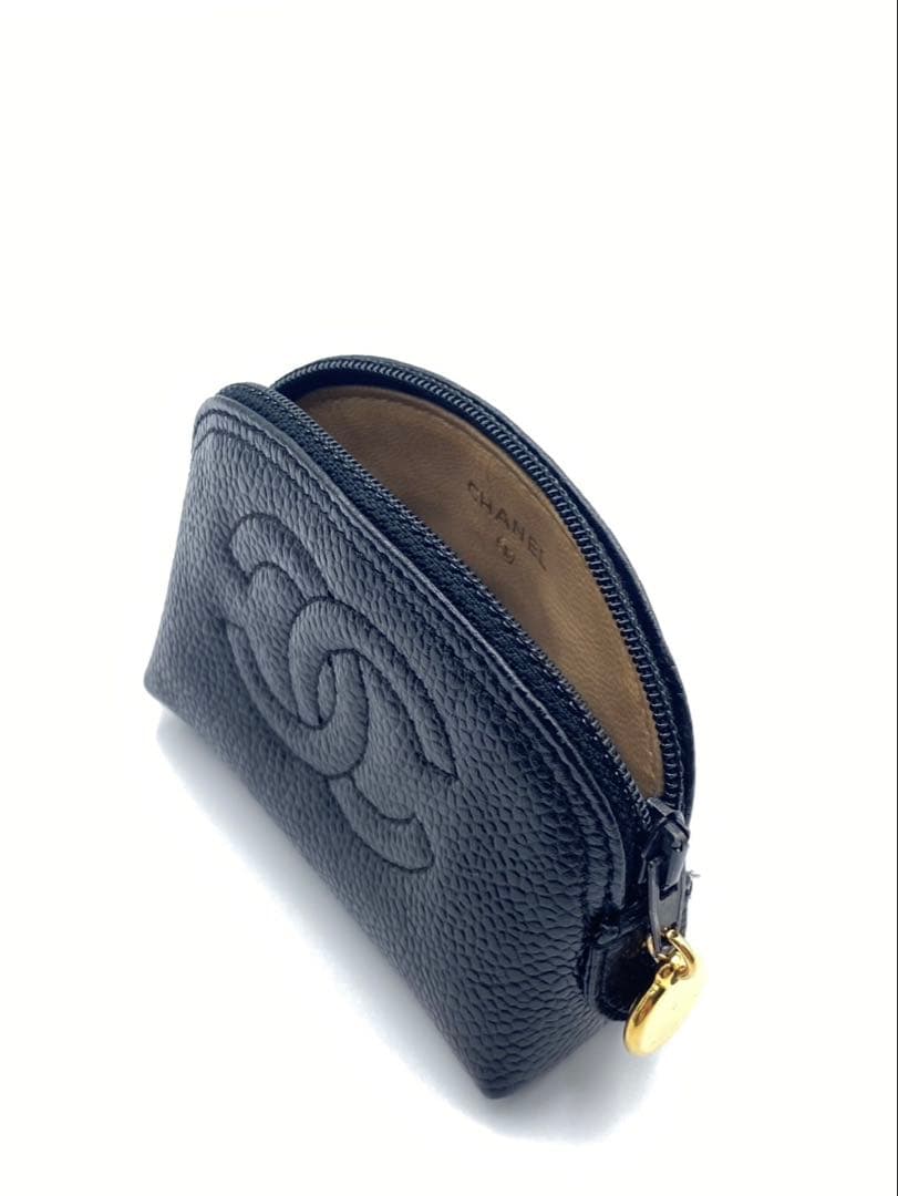 シャネル　キャビアスキン　ケース